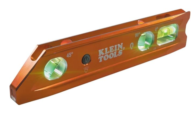 9-Inch Lighted Torpedo Level with Magnet